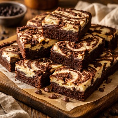 Image of Ultimately Yummy Cheesecake Marble Brownies