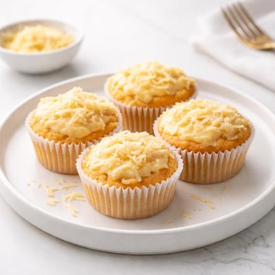 Image of Ultra Moist Cheese Cupcakes