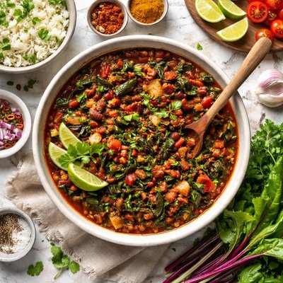 Image of Umbido Beetroot Leaf Stew