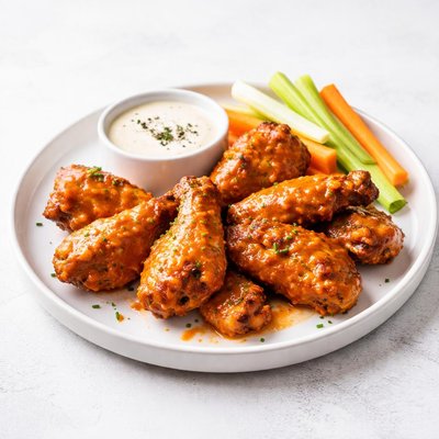 Image of Unbelievable Baked Buffalo Wings
