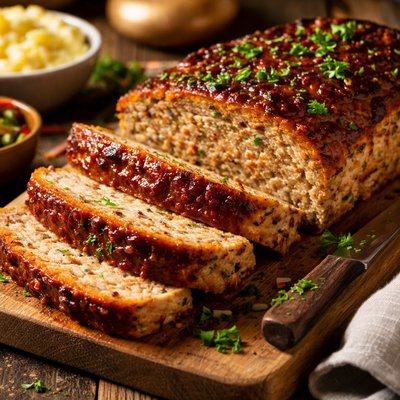 Image of Unbelievable Chicken Meatloaf