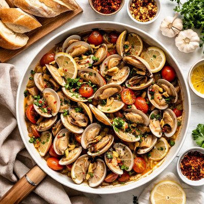 Image of Unbelievable Clams and Garlic