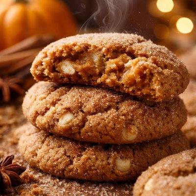 Image of Unbelievably Easy Pumpkin Spice Cookies