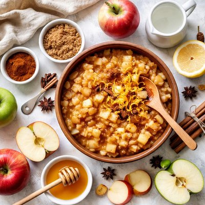 Image of Uncooked Applesauce