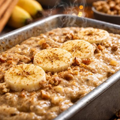 Image of Uncooked Banana Bread