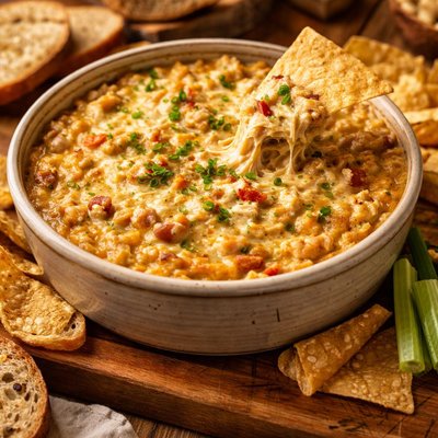 Image of Unexpected Company Cheese Dip