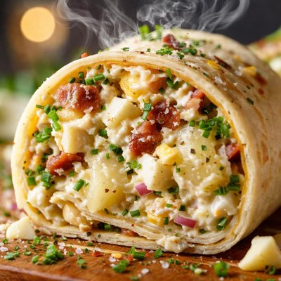 Image of Unique Potato Salad Roll Up Via Susiequsie