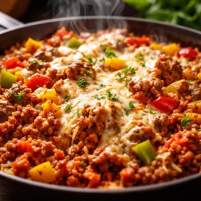 Image of Unstuffed Peppers Casserole Style