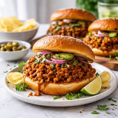Image of Untidy Josephs Aka Vegetarian Sloppy Joes