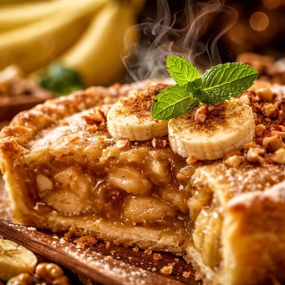 Image of Unusual Banana Pie