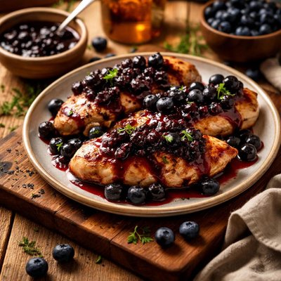 Image of Up Those Antioxidants with Blueberry Sauce