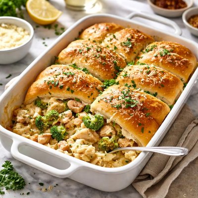 Image of Upscale Chicken Divan Crescent Bake
