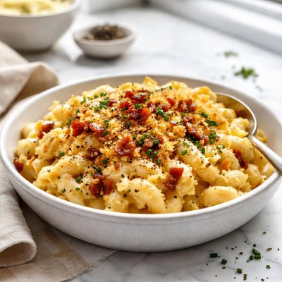 Image of Upscale Macaroni and Cheese