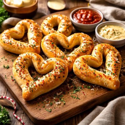 Image of Valentine Heart Breadsticks