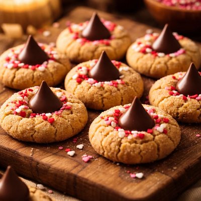 Image of Valentine Kiss Cookies