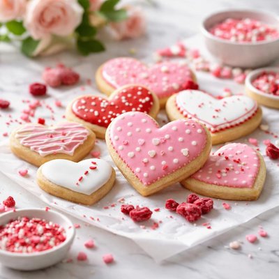 Image of Valentine Sugar Cookies