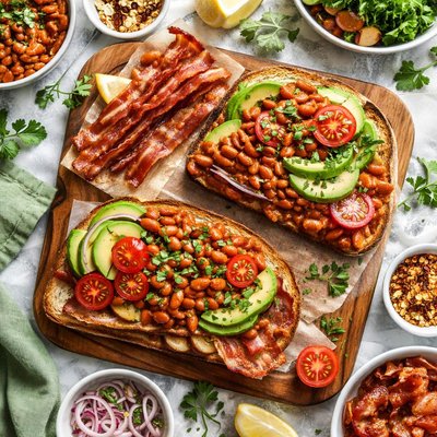 Image of Vancouver Baked Bean Sandwich