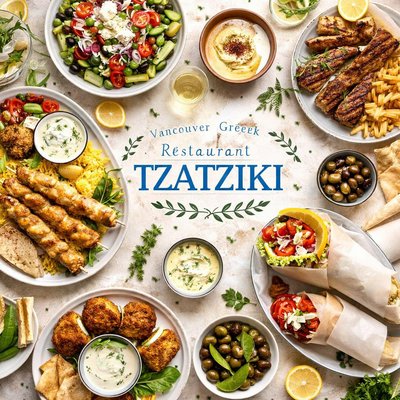 Image of Vancouver Greek Restaurant Tzatziki