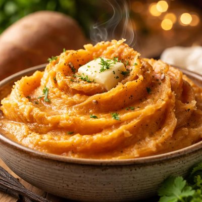 Image of Vanilla Bean Whipped Sweet Potatoes