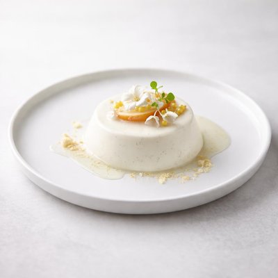 Image of Vanilla Buttermilk Panna Cotta