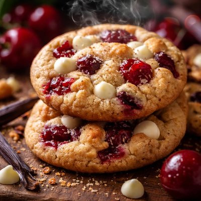 Image of Vanilla Chip Cherry Cookies