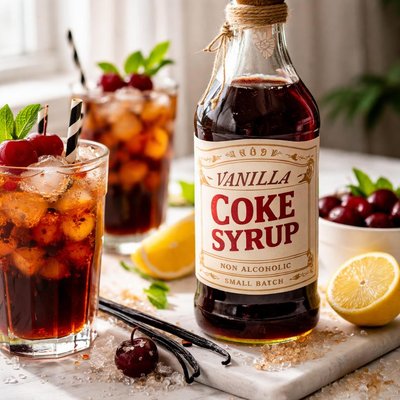 Image of Vanilla Coke Syrup Non Alcoholic