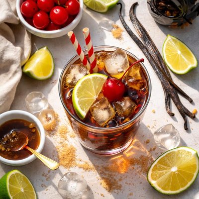 Image of Vanilla Cola Cocktail