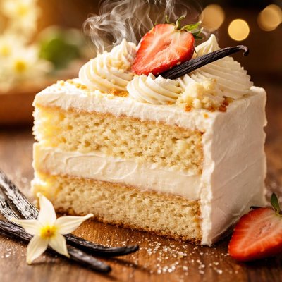 Image of Vanilla Cream Cake