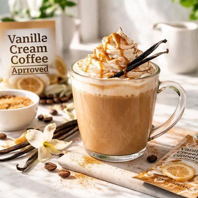 Image of Vanilla Cream Coffee Diabetic Approved