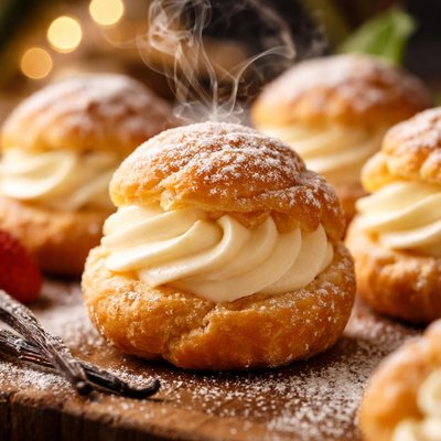 Image of Vanilla Cream Puffs or Any Kind