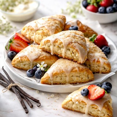 Image of Vanilla Cream Scones