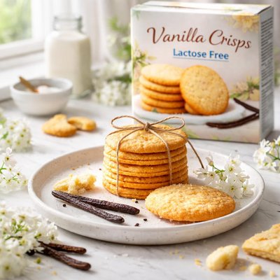 Image of Vanilla Crisps Lactose Free