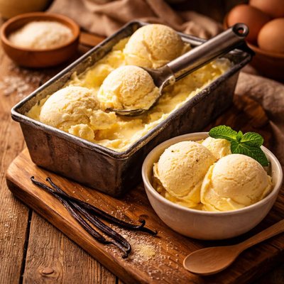 Image of Vanilla Custard Ice Cream