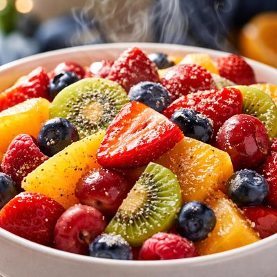 Image of Vanilla Fruit Salad for Sixty Plus