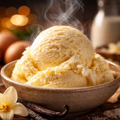 Image of Vanilla Ice Cream Basic Custard Style