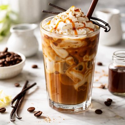 Image of Vanilla Iced Coffee Simple and Easy