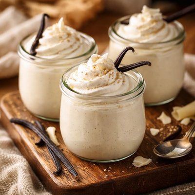 Image of Vegan Vanilla Mousse