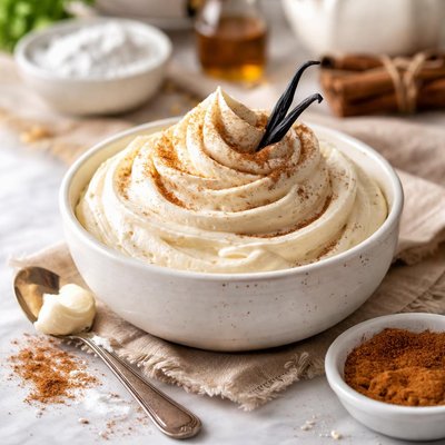 Image of Vanilla or Cinnamon Cream Cheese Frosting