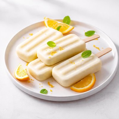 Image of Vanilla Orange Freezer Pops