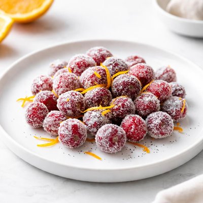 Image of Vanilla Orange Sugared Cranberries