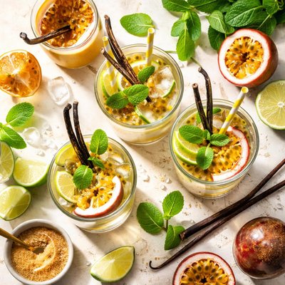 Image of Vanilla Passion Fruit Mojito