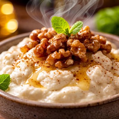 Image of Vanilla Ricotta Creme with Walnuts Sbd