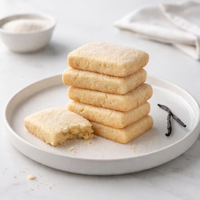 Image of Vanilla Shortbread Biscuits Nigella