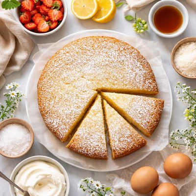 Image of Vanilla Sponge Cake