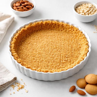 Image of Vanilla Wafer Almond Pie Crust