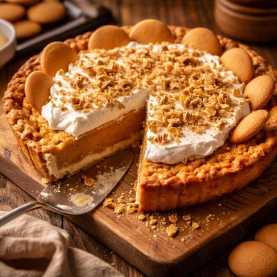 Image of Vanilla Wafer Sweet Potato Pie
