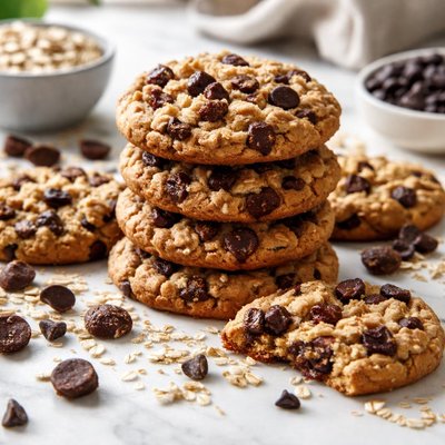 Image of Vanishing Oatmeal Raisin Chocolate Chip Cookies