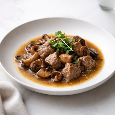 Image of Veal and Mushroom Stew
