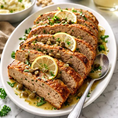Image of Veal Piccata Meatloaf
