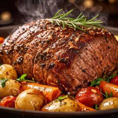 Image of Veal Roast with Vegetables